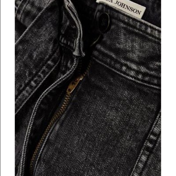 Ulla Johnson “Carmen” acid was jeans in black/grey - Picture 7 of 9
